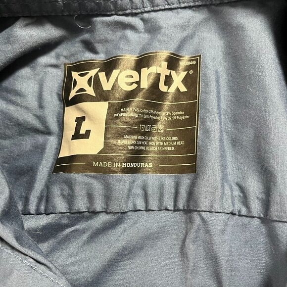 Vertx Men's Dark Sky Guardian 2.0 Long Sleeve Shirt - Size Large - Picture 7 of 7